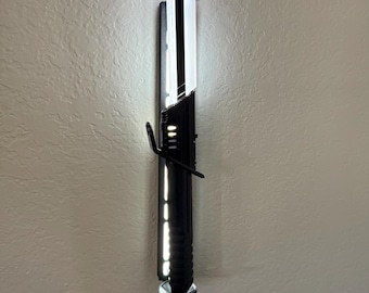 Darksaber Lightsaber Wall Mount Various Colors LED Wireless Motion Activated Display Wall Mount Legacy Compatible Display Mount