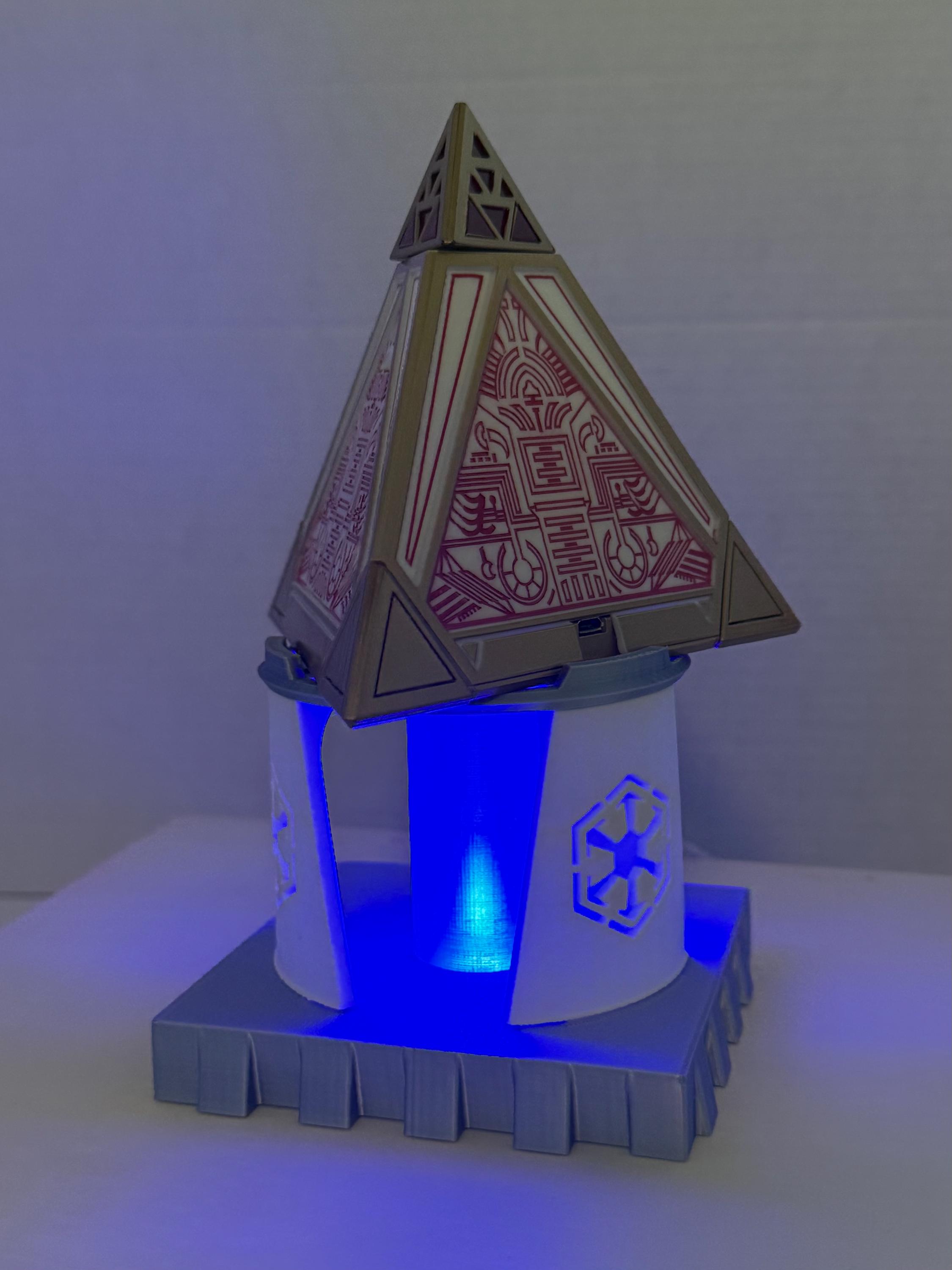 Galaxy's Edge Sith Holocron Light up Stand - Batuu Star Wars Trading ...