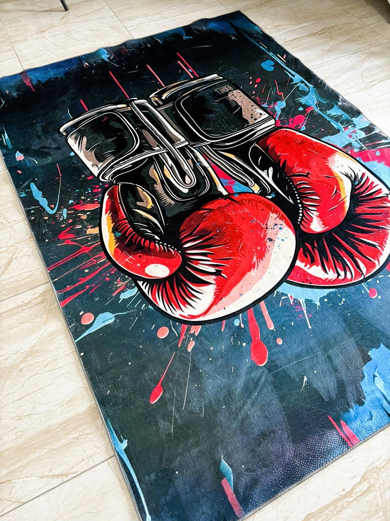 Viking Raven Rug, Raven Area Rug, Raven Theme Rug, 3D Raven Rug, 3D ...