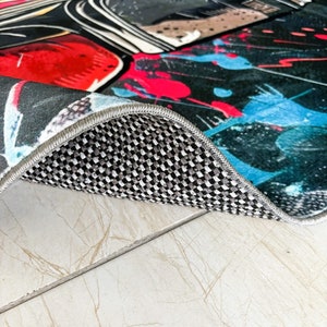 Viking Raven Rug, Raven Area Rug, Raven Theme Rug, 3D Raven Rug, 3D ...