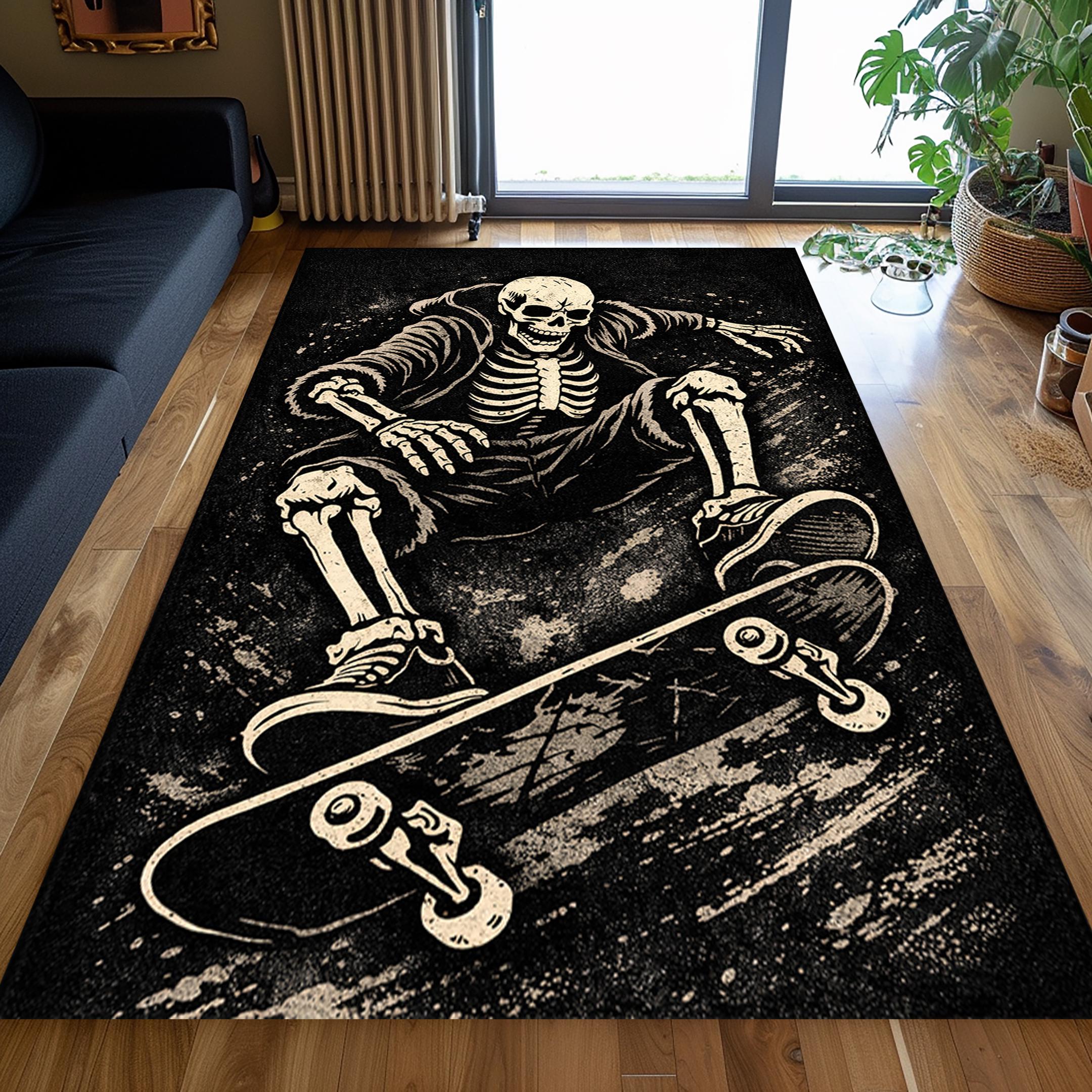 Skater Rugs Skateboarding - Etsy