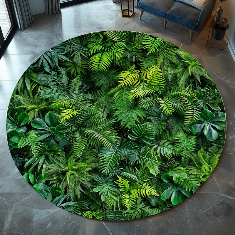 Leaf Rug - Etsy