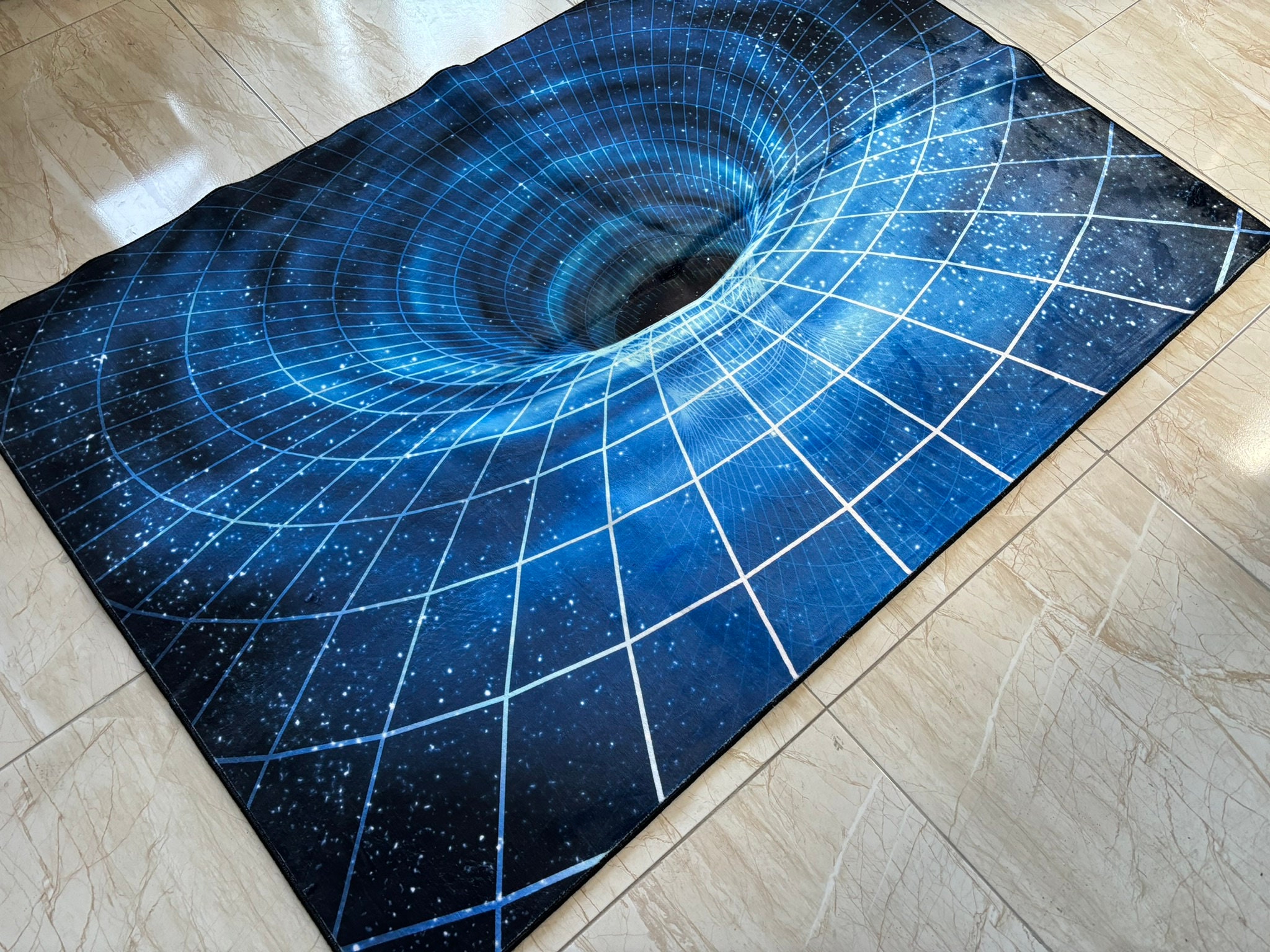 Sailor Rug, Retro Look Anchor Area Rug, Oriental Look Anchor Pattern ...