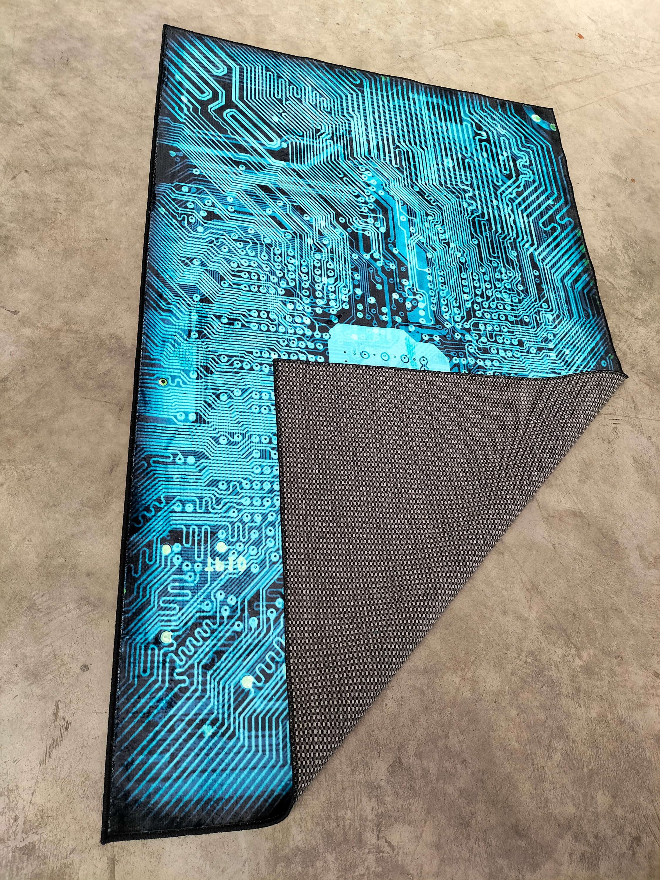 Mainboard Rug, Mainboard Pattern Rug, Computer Rug, Engineer
