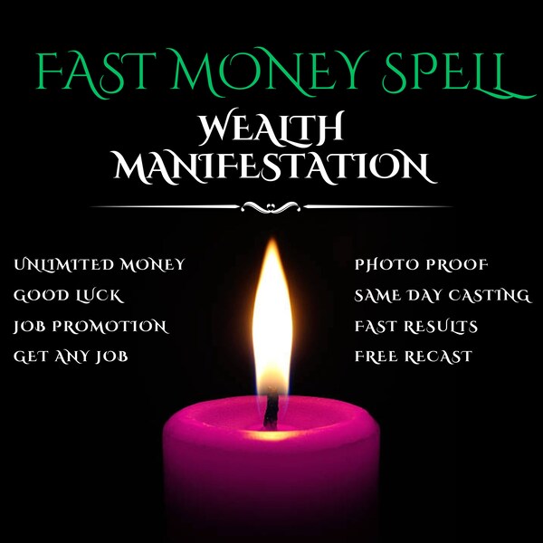 Fast Money Spell | 100% GUARANTEED MONEY | Unlimited Cash, Wealth Manifestation, Millionaire Magic, Abundance Financial Prosperity