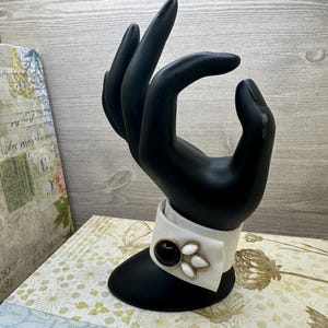 Unique repurposed and upcycled tie slap cuff bracelets, stylish, fun and elegant.