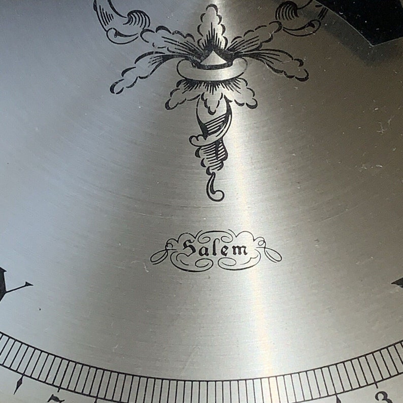 Salem Brass Ships Clock/barometer Wall Mount Combo German/switzerland ...