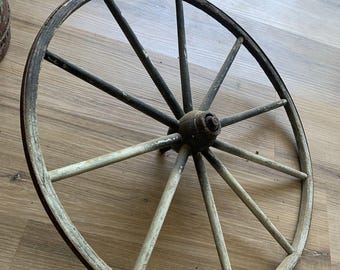 古い木製の荷馬車の車輪 - Etsy 日本