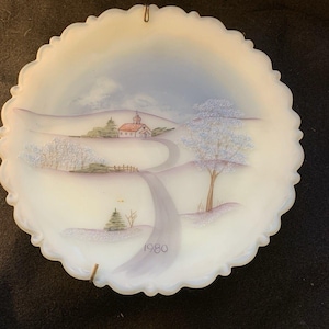 Fenton Winter Scene - Etsy