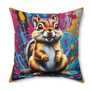 Chipmunk Pillow | Nature&#39;s Cuteness Chipmunk Collection Set | Item 2 of 5 | Free Shipping in the U.S.