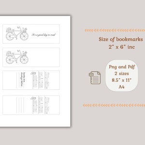 Bookmark Png Pdf | Printable Bookmark | Bookmarks | Custom Bookmark ...