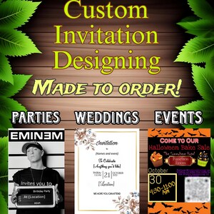Custom Invitation Designing