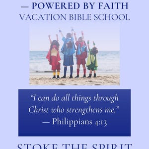 Superhero Bible VBS Curriculum: Faith-Based Lessons, Crafts, Games (Digital Download)