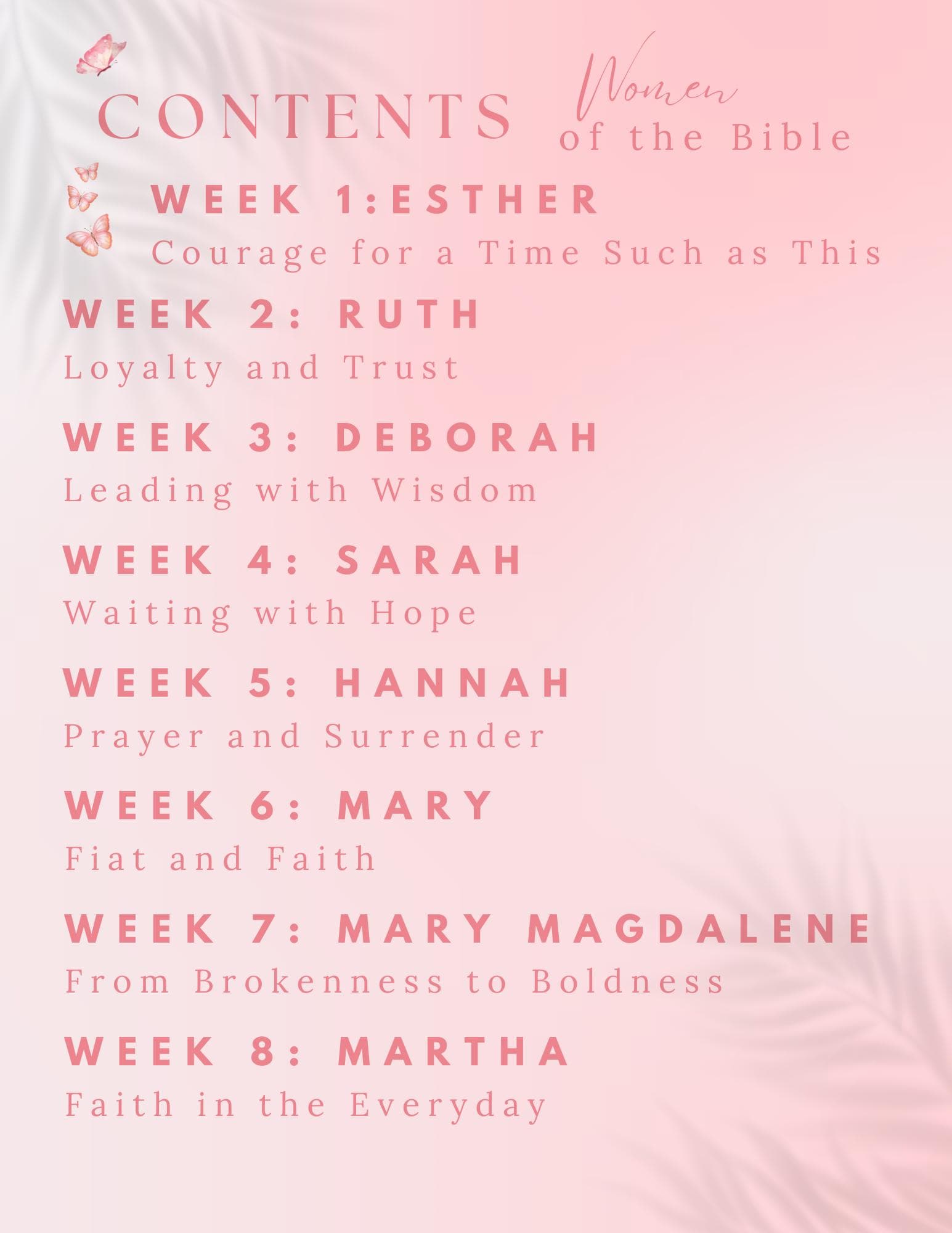 Women of the Bible Catholic Study: Printable Devotional Journal (PDF ...