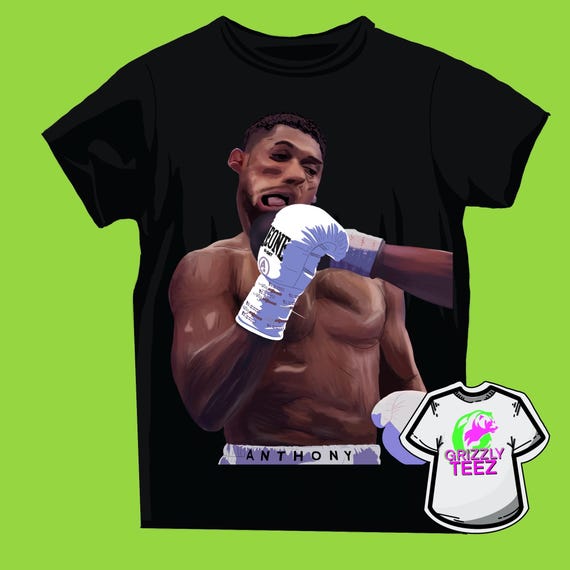 Anthony joshua t shirt outlet