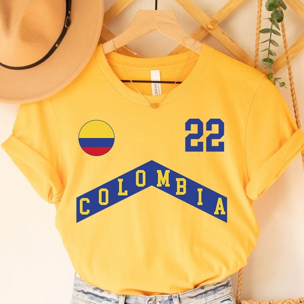 Colombia Tee,Colombia Jersey, Colombia tshirt, Colombia gifts, Colombia shirt, Colombia fans gift, Colombia game, Colombia