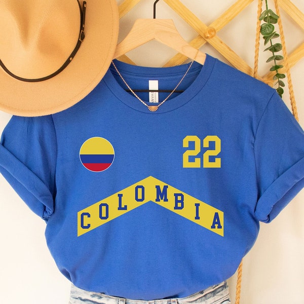 Colombia Tee,Colombia Jersey, Colombia tshirt, Colombia gifts, Colombia shirt, Colombia fans gift, Colombia game, Colombia