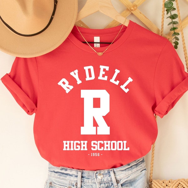 Rydell High School, Rydell High School Tee,Rydell High School shirt,funny greese, grease shirt, retro shirt, 70s 80s costume