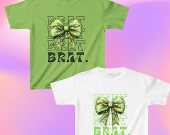 Brat Baby tee, Christmas baby tee y2k, Brat Bow baby tee, coquette baby tee, Unhinged baby tee,  y2k tee, I'm so Julia, graphic tee