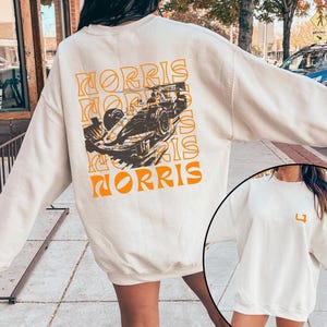 Formula 1 Crewneck Sweatshirt, Lando Norris Shirt, Formula One Hoodie, Racing Club, Formula Shirt Gift, F1 fan gifts, F1 fan merch, Norris 4
