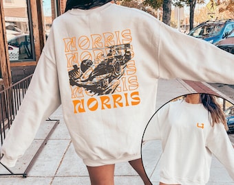 Formula 1 Crewneck Sweatshirt, Lando Norris Shirt, Formula One Hoodie, Racing Club, Formula Shirt Gift, F1 fan gifts, F1 fan merch, Norris 4