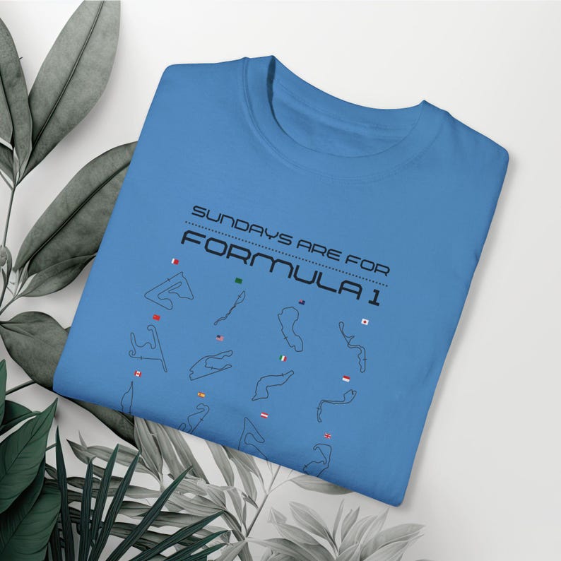 Sundays are for Formula1 Shirt, Race Weekend Formula 1, Circuit Map, F1 Race Day Merch, Formula1 Gifts Women/ Men, Formula one gift, F1 fan image 9