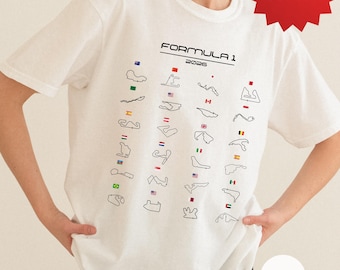 Formula 1 2026 Season Shirt,  Race Weekend Formula 1, Circuit Merch, F1 Race Day Shirt,  Formula One Gifts Women/ Men, F1 fan wear apparel