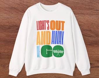 Light Out Away We Go Formula 1 Sweatshirt,  Formula One Crewneck, F1 Racing Team, Merch Gift, World Champion Gift, Racing Shirt Gifts
