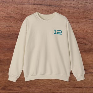 Felpa Kimi Antonelli Formula 1, girocollo Formula Uno, team di corse F1, regalo merchandising Antonelli 12, regalo campione del mondo, regali con maglietta da corsa immagine 13