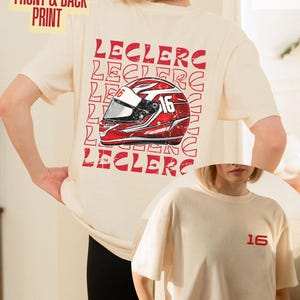 Charles Leclerc F1 T-Shirt: Comfort Colors Race Day Tee