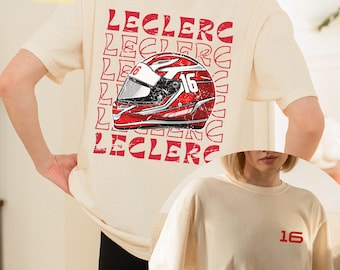 Charles Leclerc F1 T-Shirt: Comfort Colors Race Day Tee