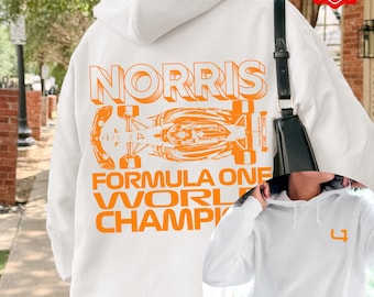 Formula 1 Hoodie Sweatshirt, Lando Norris 2025 Shirt, Formula One World Champion Hoodie, Racing Team, F1 Gift, F1 T-shirt, F1 Hoodie Merch