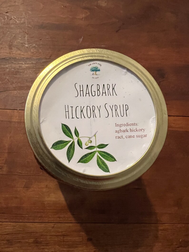 Shagbark Hickory Syrup 16 Oz Etsy
