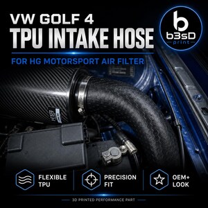VW Golf 4 Ansaugrohr für HG Motorsport Luftfilter – TPU