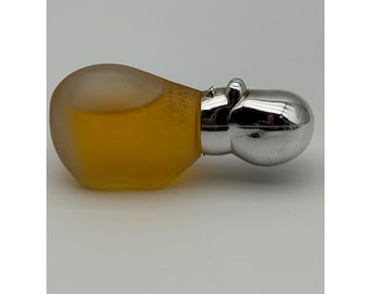 Vintage Avon Sweet Honesty Baby Hippo Cologne 1 fl oz Frosted Glass Bottle