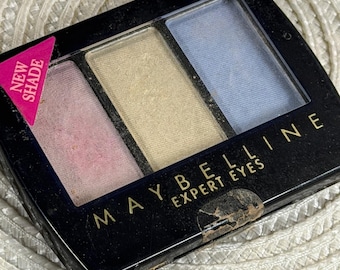 Maybelline Expert Eyes Eye Shadow Trio DT-13 Pink Champagne Blue Vintage 4.5g