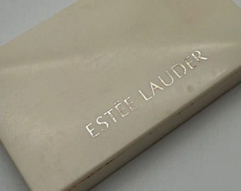 Estee Lauder Compact Disc Eyeshadow Duo Pink 5 69 Brown 8 56 Vintage Makeup