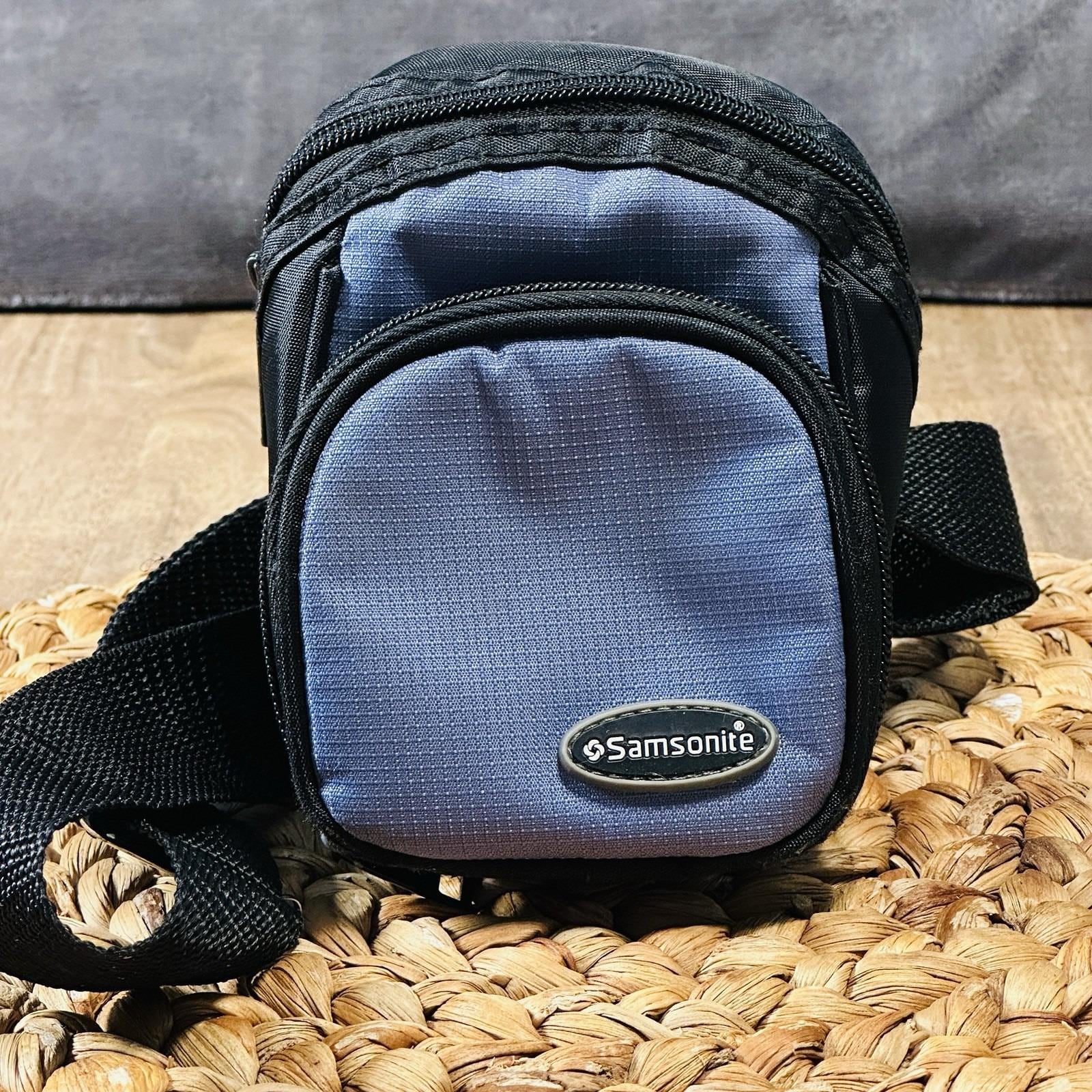 Sacoche Appareil Photo Samsonite Avec Boussole - Noir - Pour Cyclisme/rando