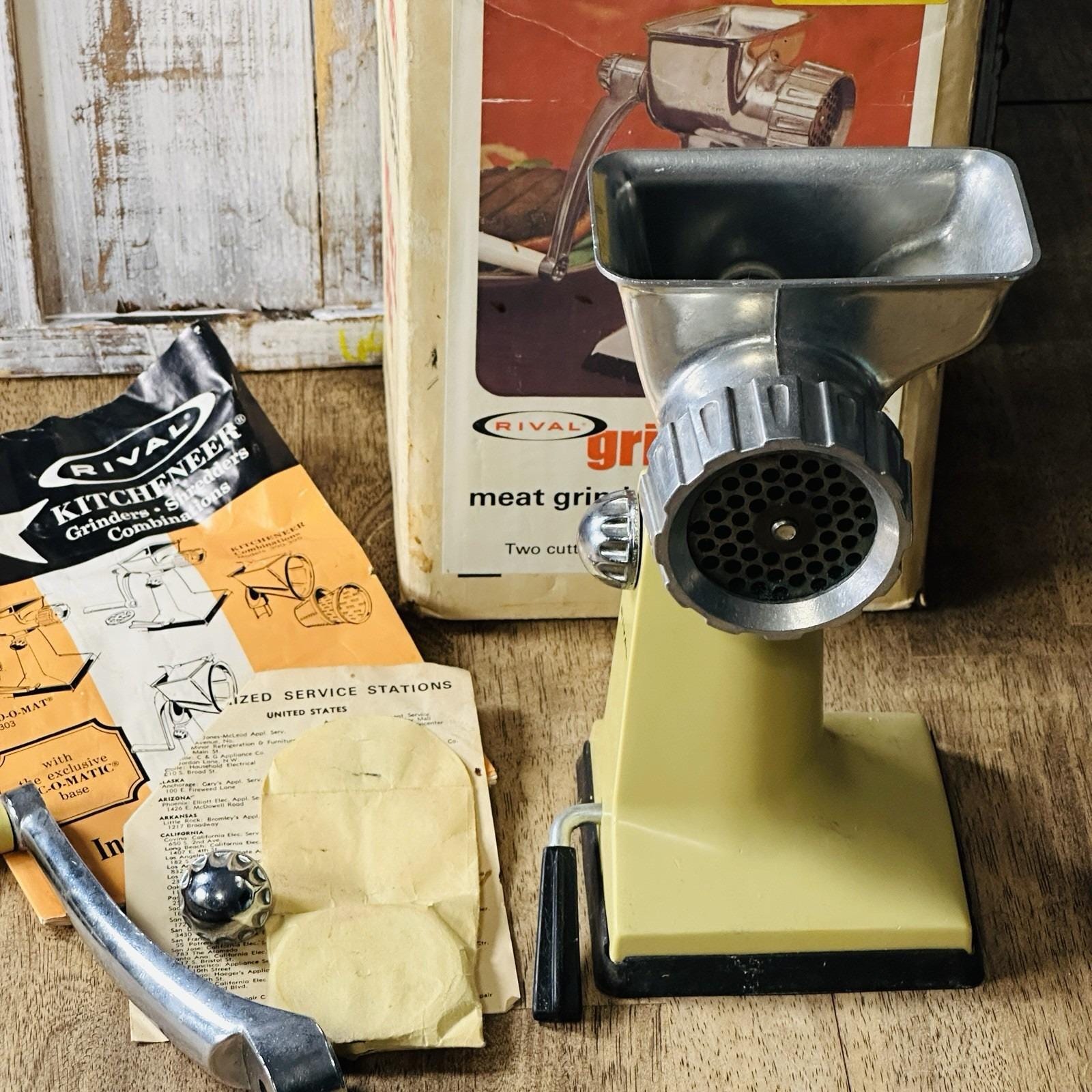 Rival Meat Grinder - Etsy