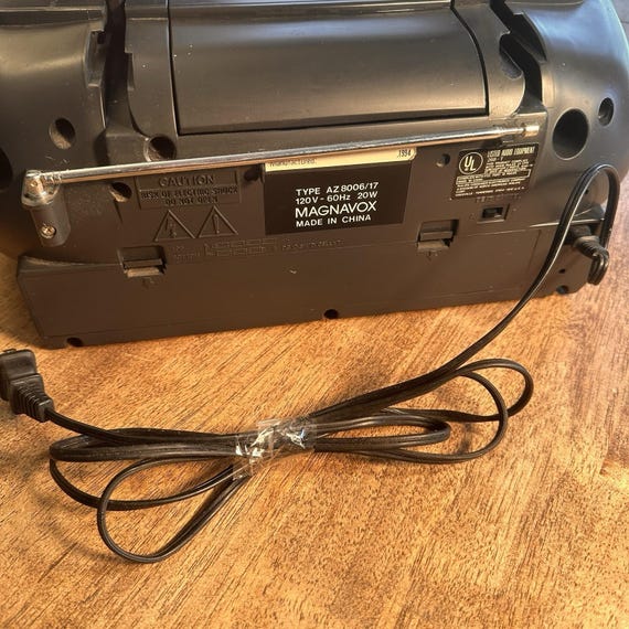 Magnavox AZ8006 GY01 Boombox CD Radio Cassette Recorder Player
