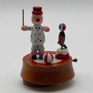 Send in the Clowns Music Box - Etsy