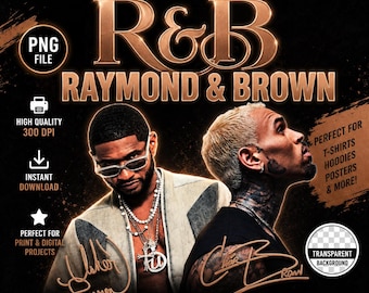Usher Raymond and Chris Brown Tour 2026, R&B PNG,