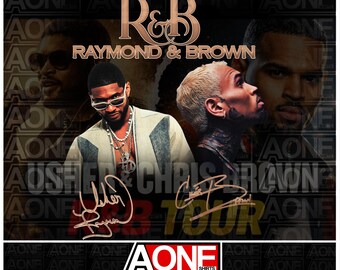 Usher Raymond och Chris Brown-turnén 2026, R&B PNG,
