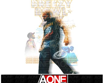 Chris Brown Breezy Bowl Design  XX Tour 2025  PNG 2 Designs