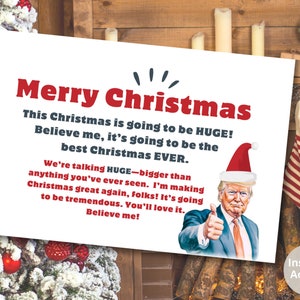 Lustige Weihnachtskarte Weihnachten Digital Download DRUCKBARE Weihnachtsgruß für Sie & Ihn Humorvolle Weihnachtskarte Sofort Download