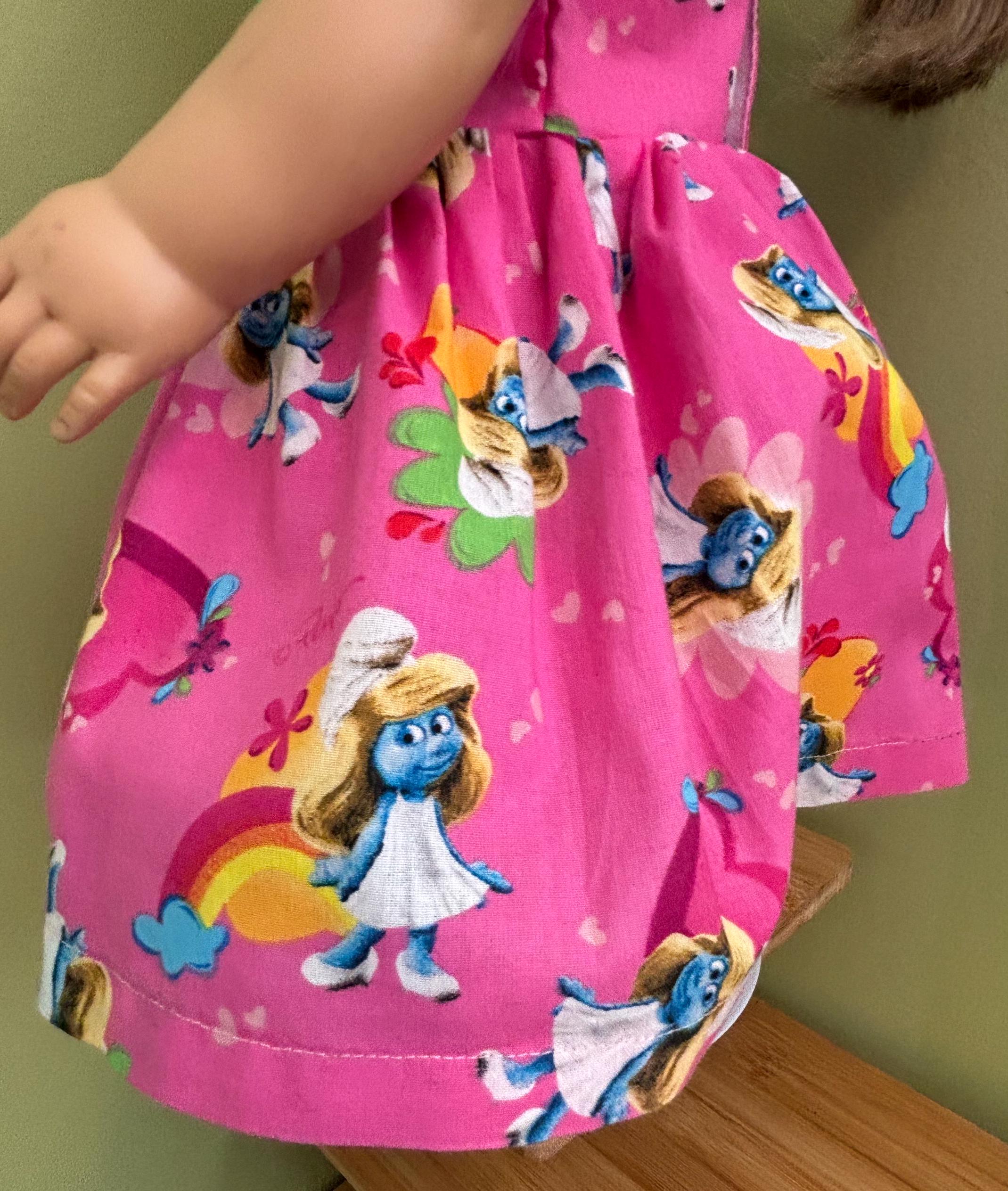 smurfette pink dress 20835 Smurfette Girl Blossom 2022