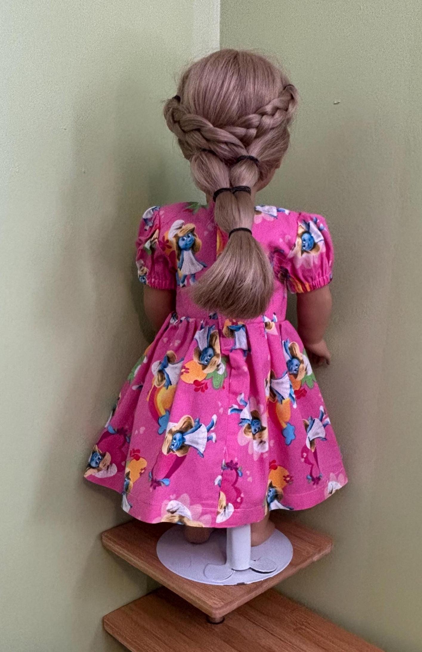 smurfette pink dress SMURFS - SECRETARY SMURFETTE
