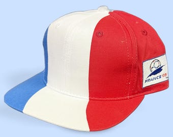 Germany Soccer Vintage 90s World Cup 98 Snapback Hat - France