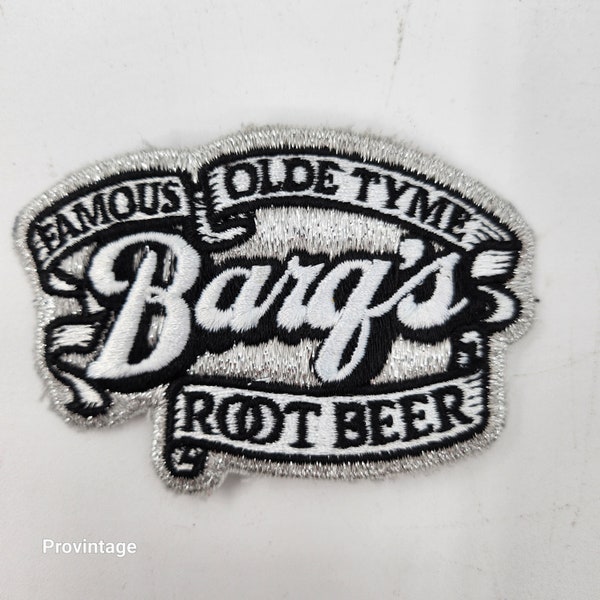 Vintage Barq’s Root Beer Cloth Patch - New Old Stock - A1