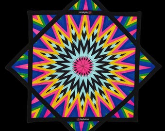 052.Trippy Squid - Day Tripper Flowstar 26" (UV-Reactive)